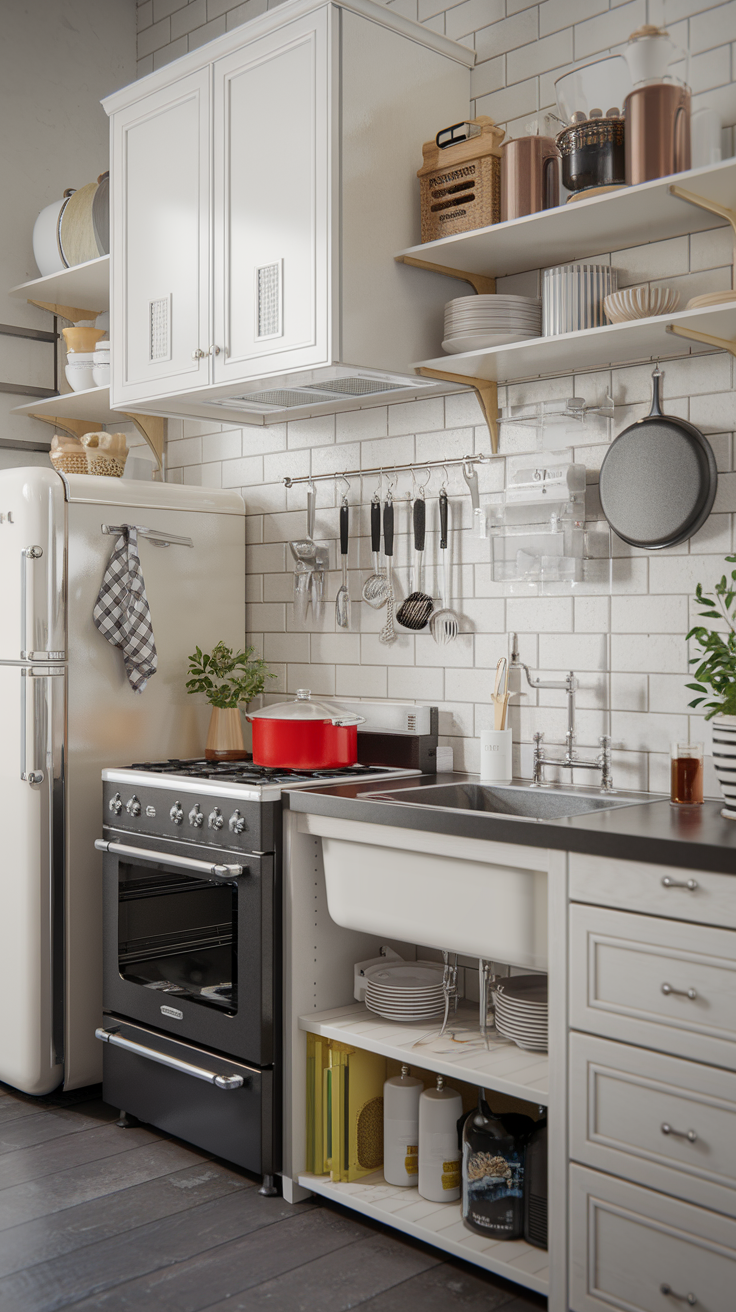 kitchen maximizing space with clever storage solutions