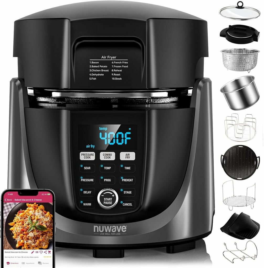 Nuwave Duet Air Fryer /multifunction pressure cooker