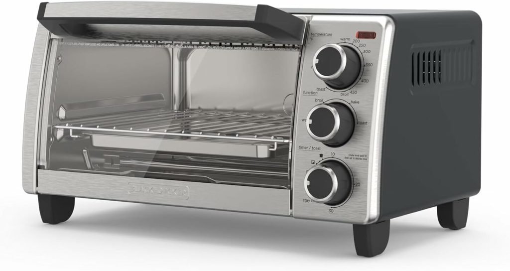 BLACK+DECKER 4-Slice Toaster Oven
