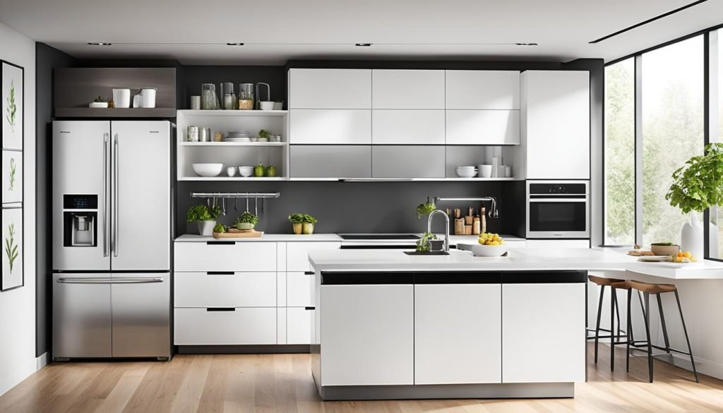 kitchen appliance organization