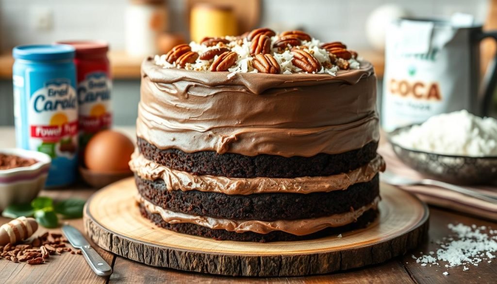 German Chocolate Cake