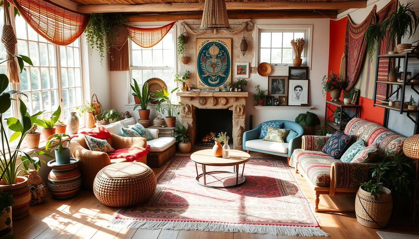 bohemian home decor