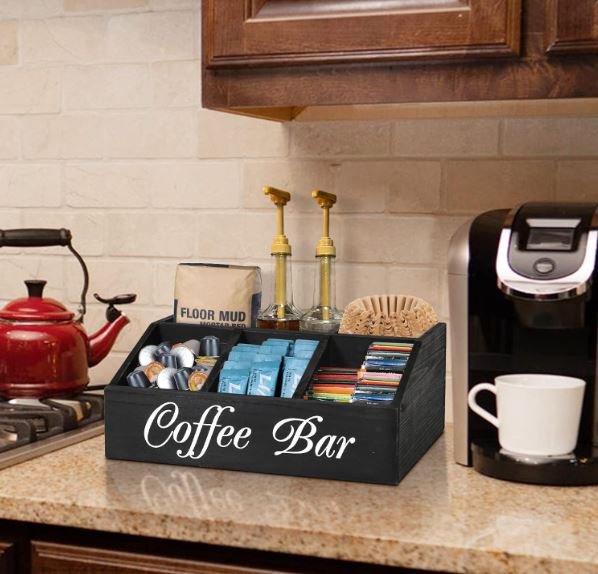 Coffee station organizer