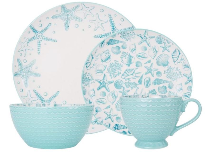 Pfalzgraff Venice 16-Piece Stoneware Dinnerware Set - Service for Four