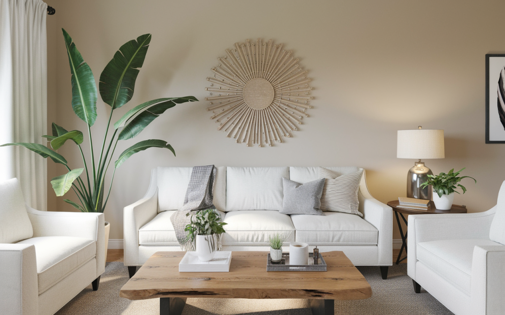 fresh modern living room home decor